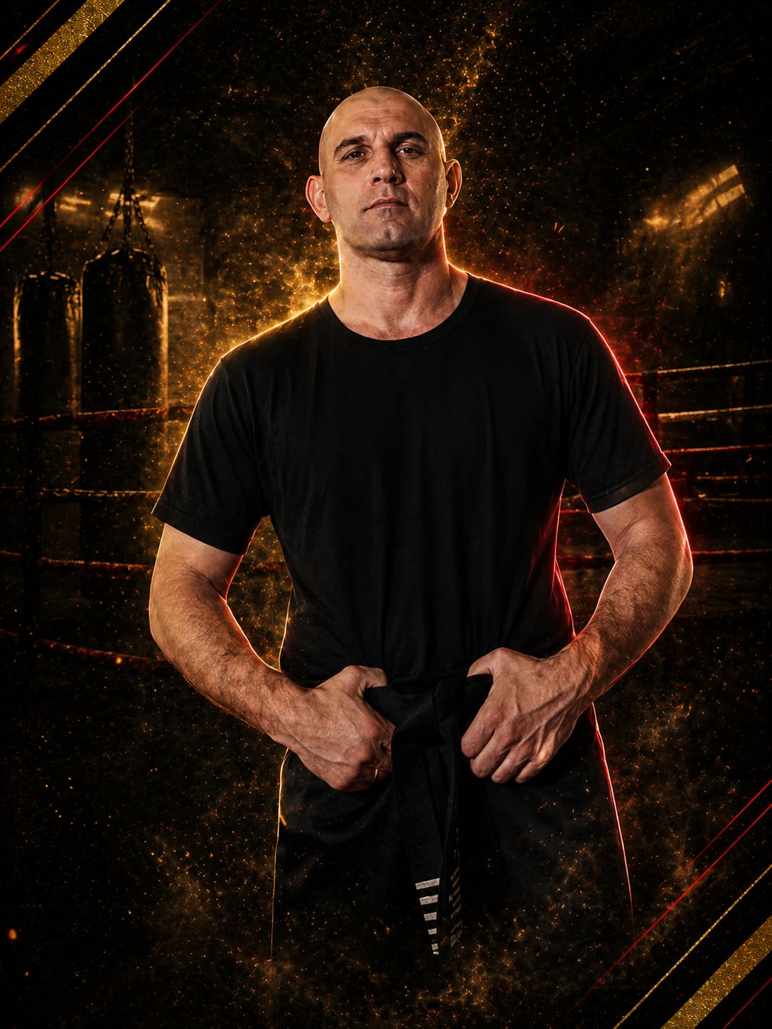 Adilson Facchin, head coach campeão pan-americano do Studio Fight Center